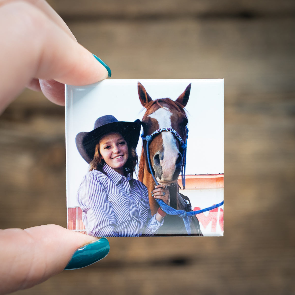 Custom Photo Magnets - 2" Square