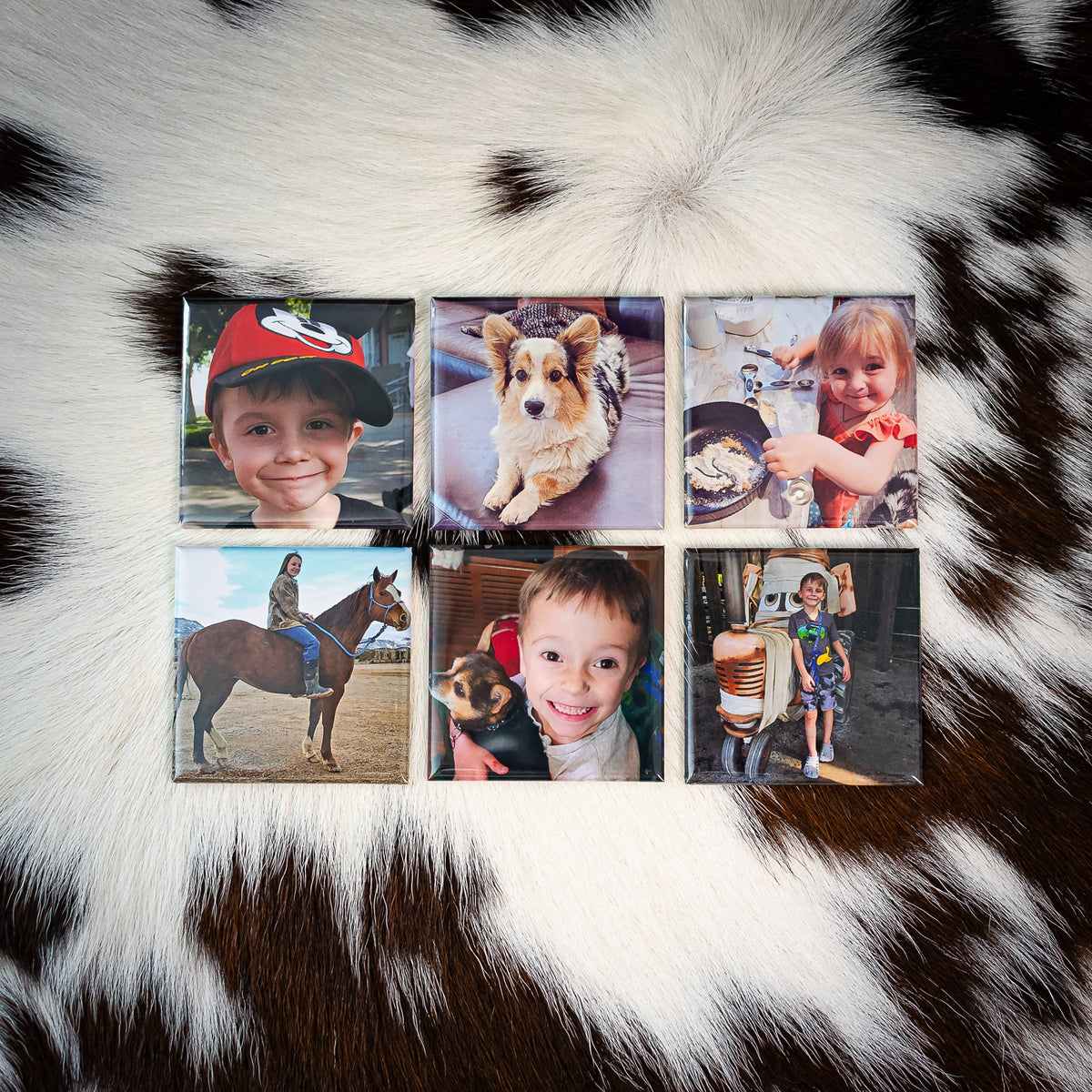 Custom Photo Magnets - 2" Square
